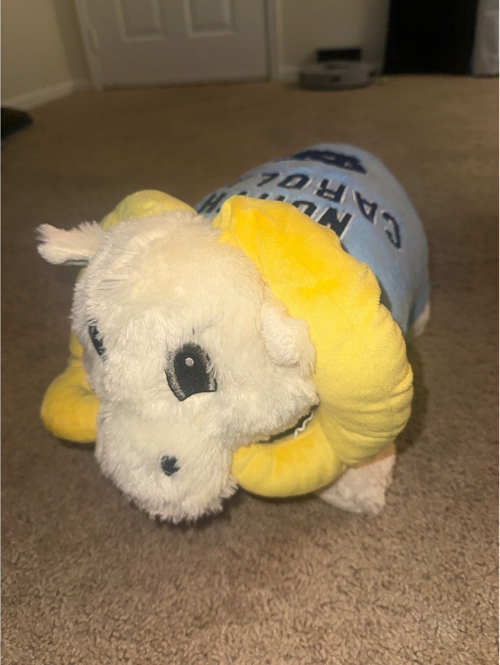 North Carolina Tar Heels Pillow Pet Plush Ram